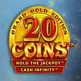 20 Coins Grand Gold Edition online game logo by Wazdan on nordicfinanceforum.com