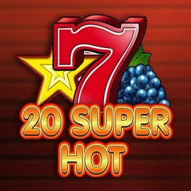 20 Super Hot slot logo by Amusnet Interactive at Rich Palms Casino
