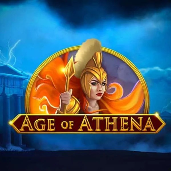Age of Athena slot logo by Epic Industries at Rich Palms Casino
