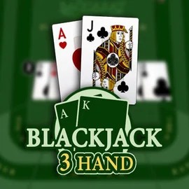 Blackjack 3H (Habanero) logo by Habanero at Rich Palms Casino