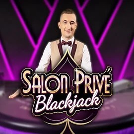 Blackjack Salon Privé online game logo by Ezugi on nordicfinanceforum.com