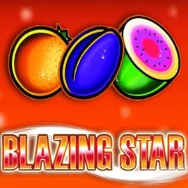 Blazing Star slot logo by Merkur Gaming at Rich Palms Casino
