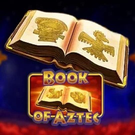 Slots logo of Book of Aztec from Amatic Industries at Rich Palms Casino