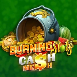 Burning Slots Cash Mesh game by BF Games – logo hosted on Rich Palms Casino