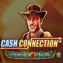 Cash Connection Book Of Ra online game logo by Novomatic on nordicfinanceforum.com