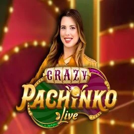 Crazy Pachinko slot icon by Evolution, available at Rich Palms Casino