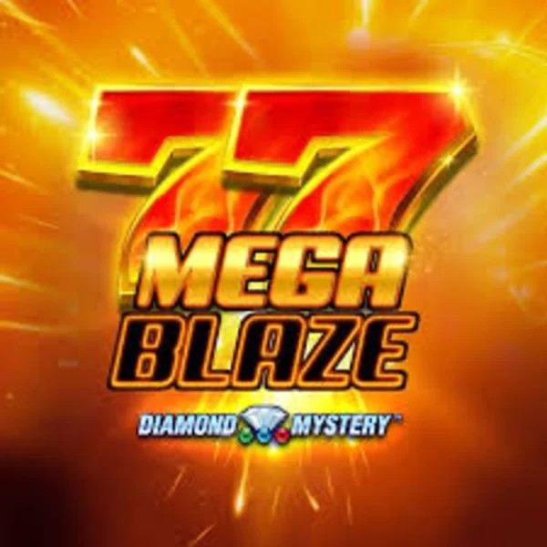Diamond Mystery Mega Blaze logo – Slots by Greentube at Rich Palms Casino