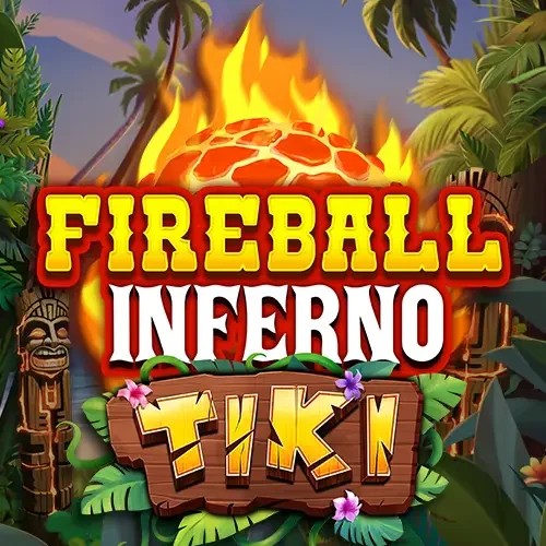 Fireball Inferno Tiki by NetEnt, showcased at nordicfinanceforum.com – game logo