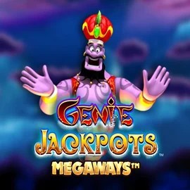 Genie Jackpots Megaways casino game by Blueprint Gaming – featured logo at Rich Palms Casino
