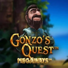Gonzo's Quest Megaways game by Red Tiger Gaming – logo hosted on Rich Palms Casino