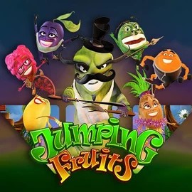 Jumping Fruits slot icon by Wazdan, available at Rich Palms Casino
