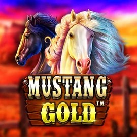 Mustang Gold logo by Pragmatic Play at Rich Palms Casino
