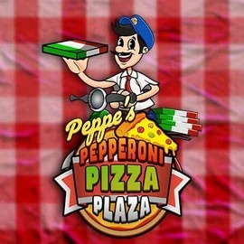 Peppe’s Pepperoni Pizza Plaza logo – Slots by Pragmatic Play at Rich Palms Casino