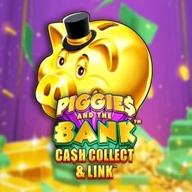 Piggies And The Bank Cash Collect & Link game by Origins – logo hosted on Rich Palms Casino