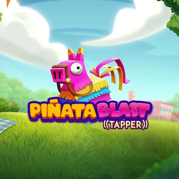 Pinata Blast slot logo by Greentube at Rich Palms Casino