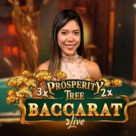 Prosperity Tree Baccarat game by Evolution – logo hosted on Rich Palms Casino