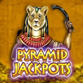 Jackpots logo of Pyramid Jackpots from King Show Games at Rich Palms Casino