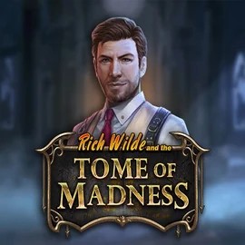 Official Slots logo: Tome of Madness by Play'n GO at Rich Palms Casino