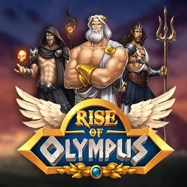Official Slots logo: Rise of Olympus by Play'n GO at Rich Palms Casino