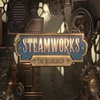 Steamworks The Workshop game by Peter & Sons – logo hosted on Rich Palms Casino