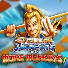 Stellar Jackpots with More Monkeys by Lightning Box Game, showcased at nordicfinanceforum.com – game logo