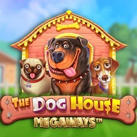 The Dog House Megaways logo by Pragmatic Play at Rich Palms Casino