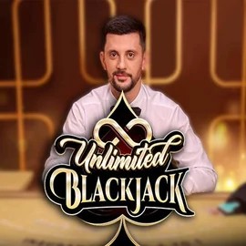 Live Casino logo of Unlimited Blackjack from Ezugi at Rich Palms Casino